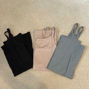 No Boundaries Set of 3 Tank Tops Size S